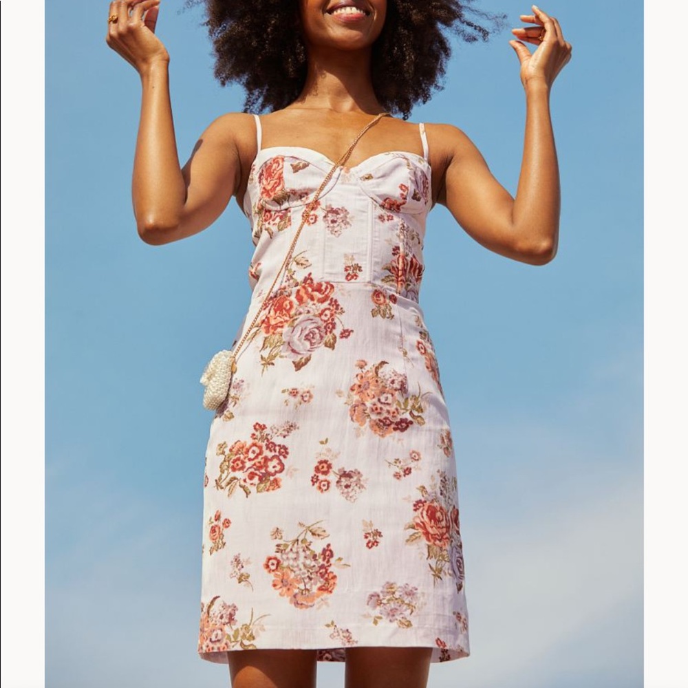 Brock Collection for H&M floral spaghetti strap dress
